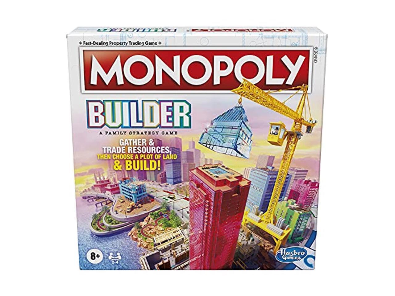 F1696 Monopoly Builder Board Game, Strategy Game, Family Game, Games for  Kids, Fun Game to Play, Family Board Games, Ages 8 and up Hasbro -  Newegg.com