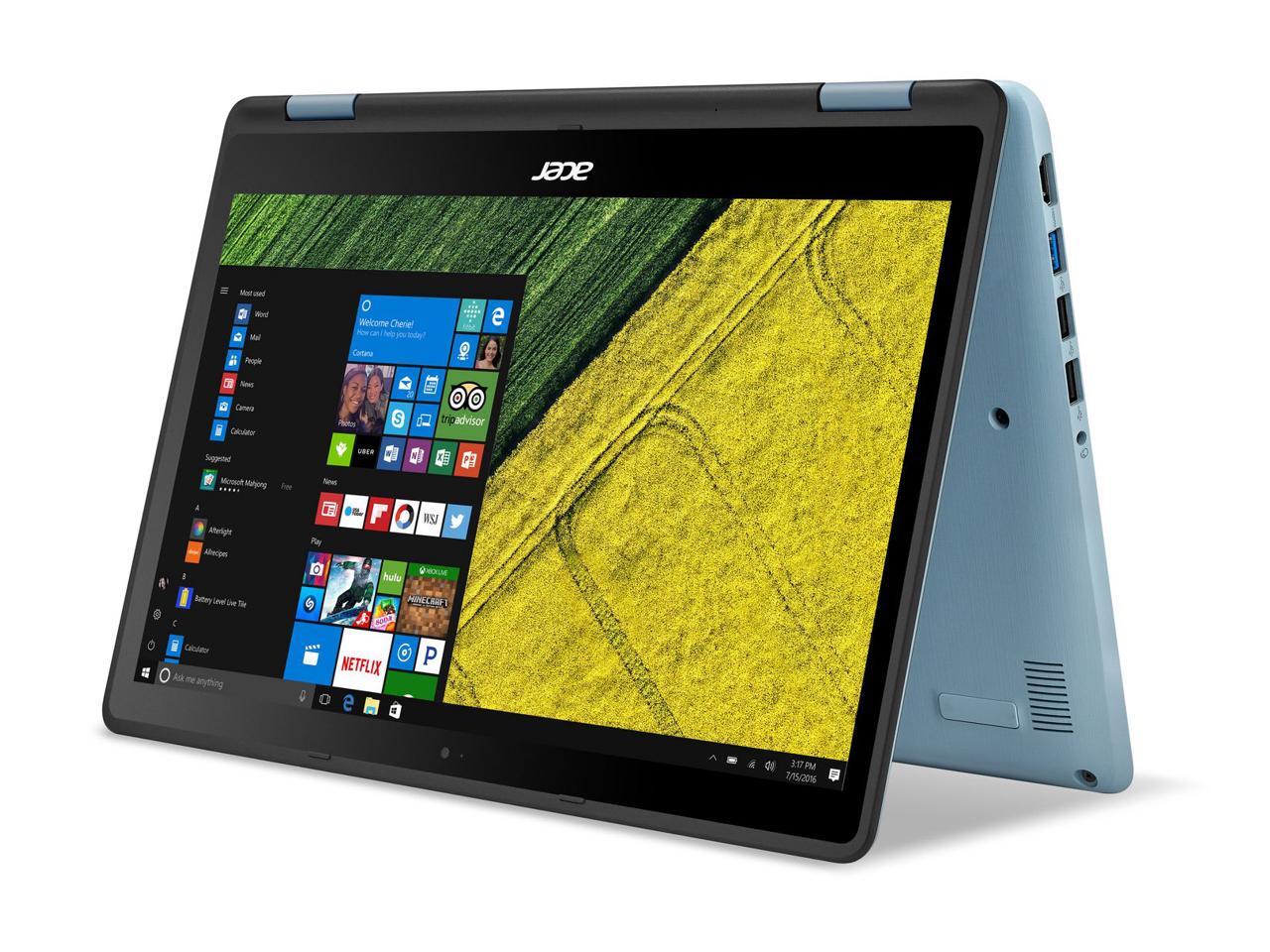 Acer Spin SP11131C1Q6 2in1 Laptop Intel Celeron N3350 1.10 GHz 11.6