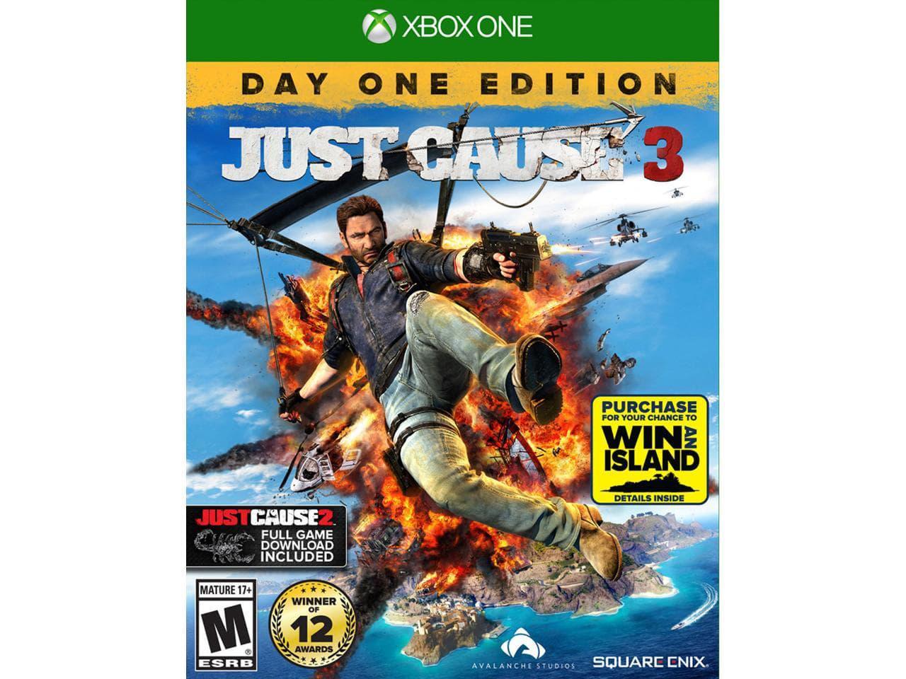 are all just cause 3 for pc day one edition