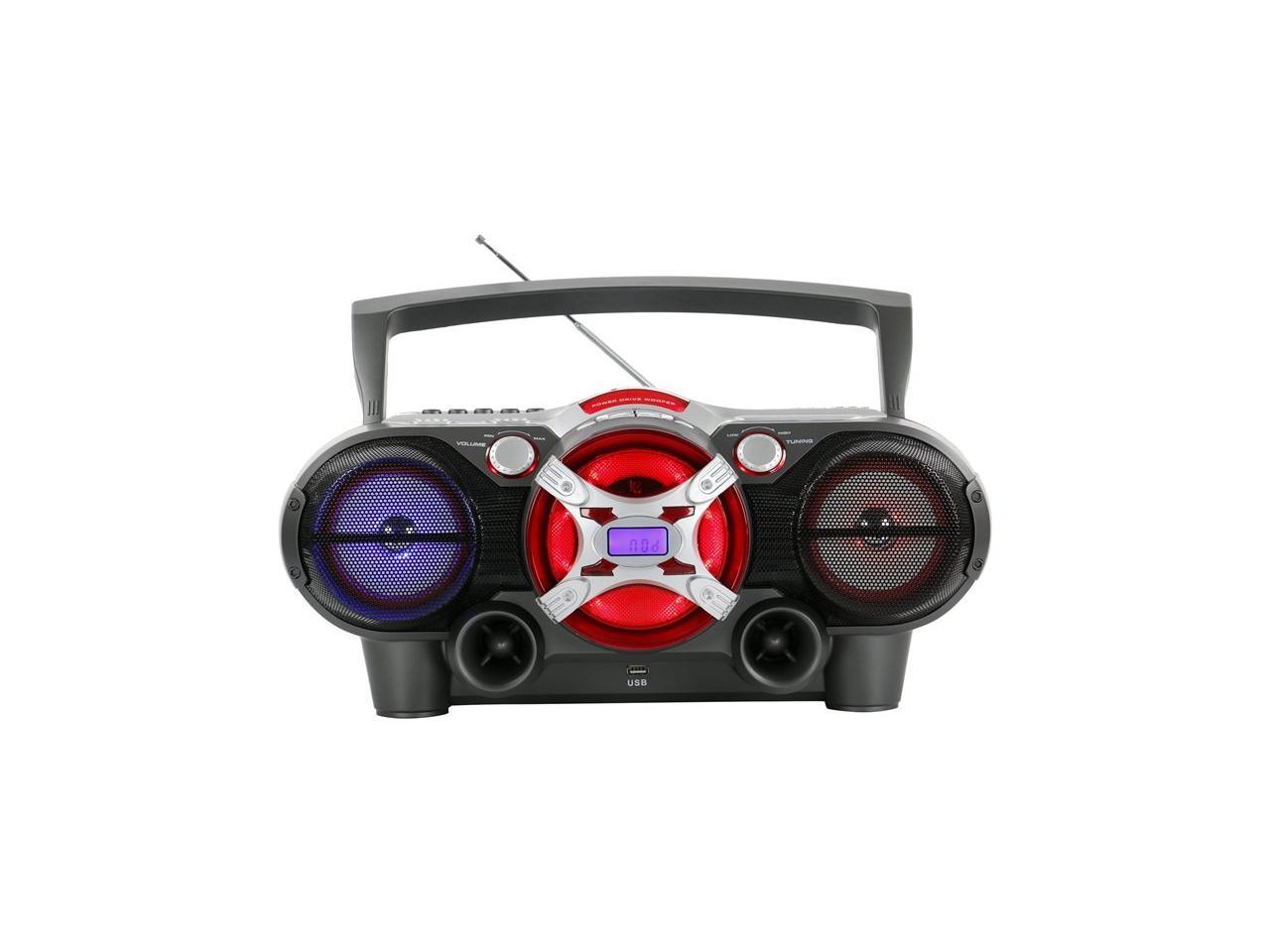 qfx bluetooth jumbo boombox