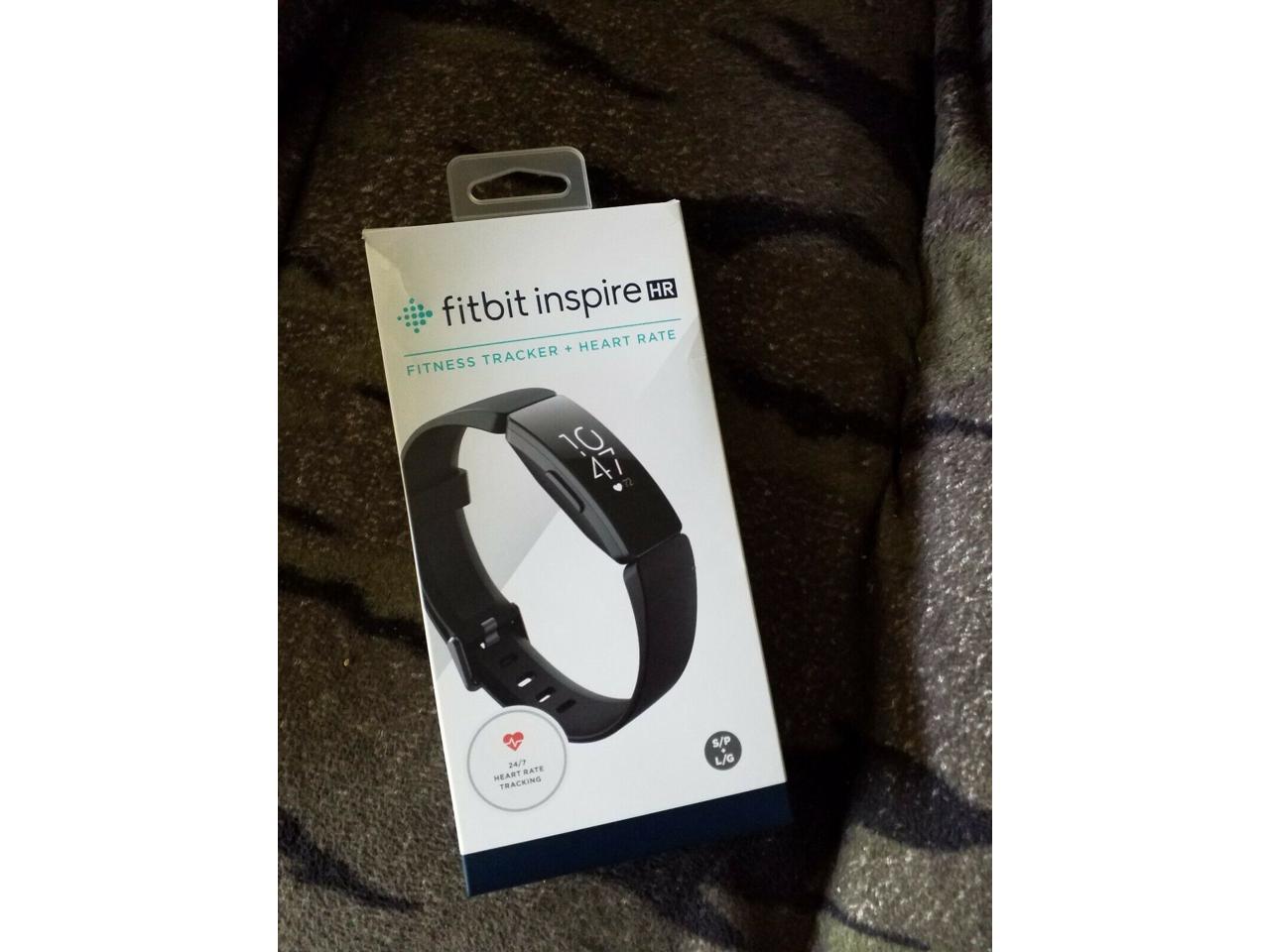Fitbit FB413BKBK Inspire HR Fitness 