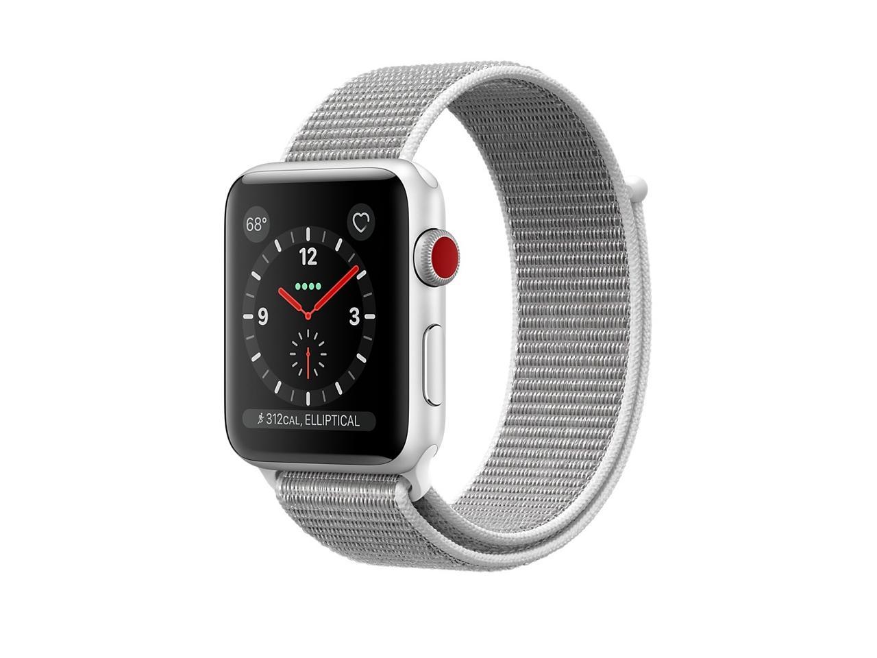 apple watch series 3 42mm silver aluminium case gps