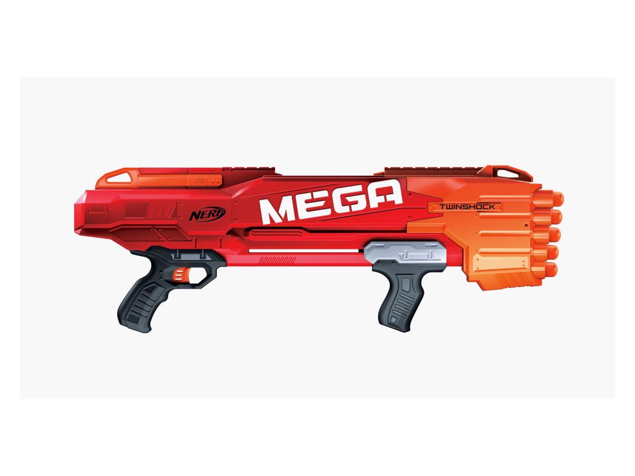 Nerf N Strike Mega Twin Shock Blaster Dart Gun Toy Blasters Kids  Children Darts 