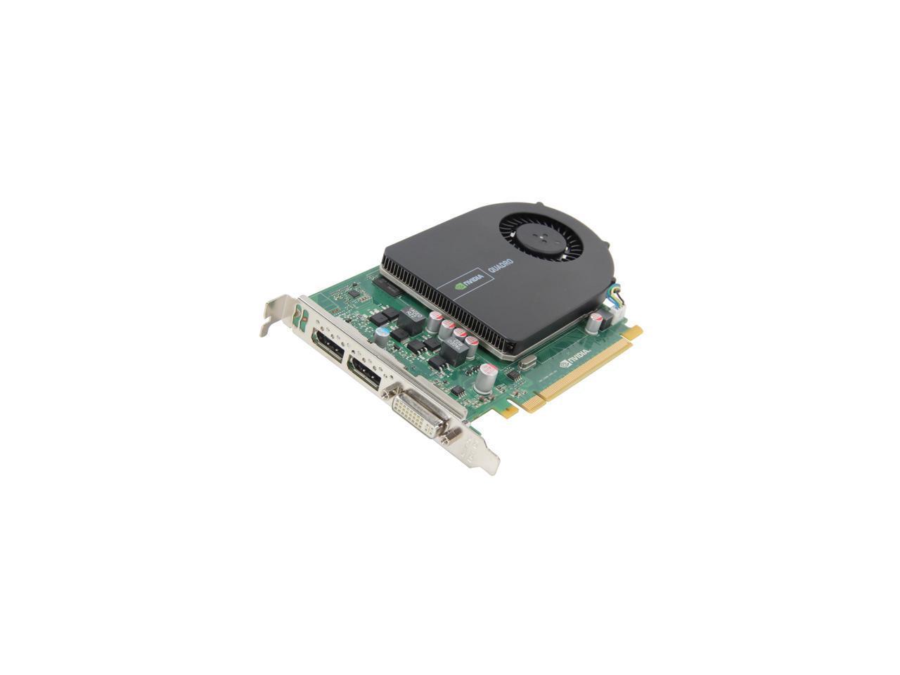 NVIDIA Quadro 2000 1GB GDDR5 PCI-e HDMI to Display Port Adapter Video Card HP 