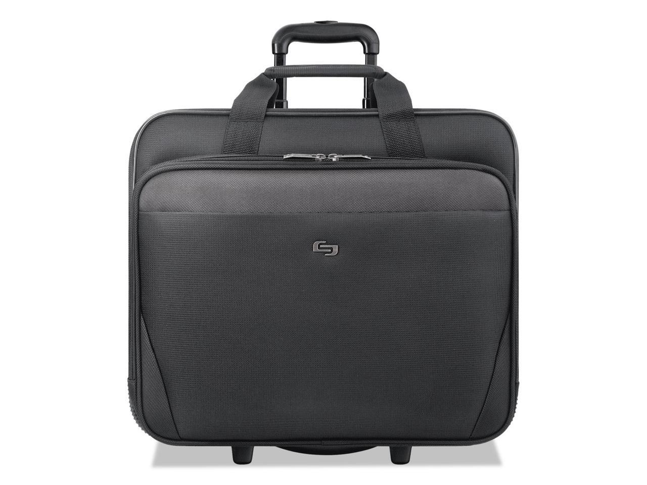 united colors luggage black 20in