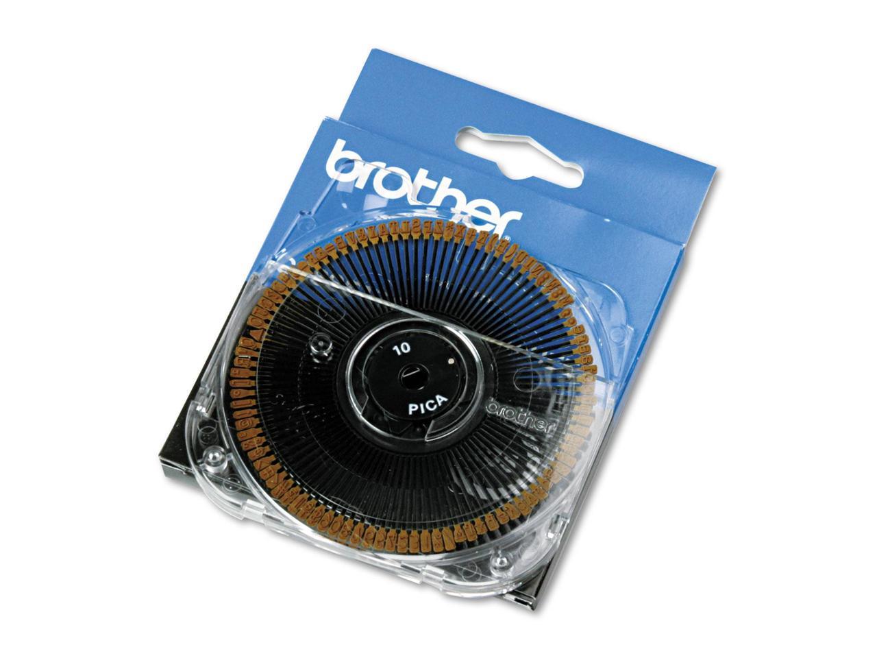 Brother - BROUGHAM 10 PITCH ALL DAISY WHEEL TYPEWRITERS & WORD PROC ...