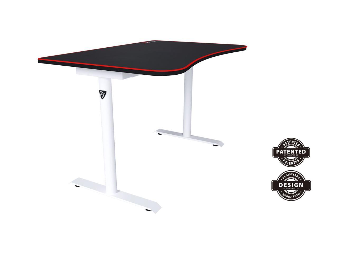 Arozzi Arena Fratello Curved Office/Gaming Desk with Cable Management