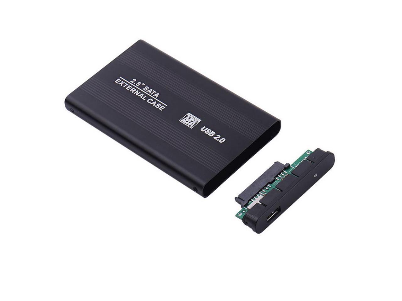 axGear 2.5 Inch SATA Hard Drive Enclosure Laptop HDD External Case USB