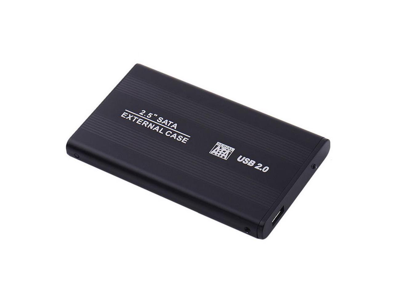 axGear 2.5 Inch SATA Hard Drive Enclosure Laptop HDD External Case USB