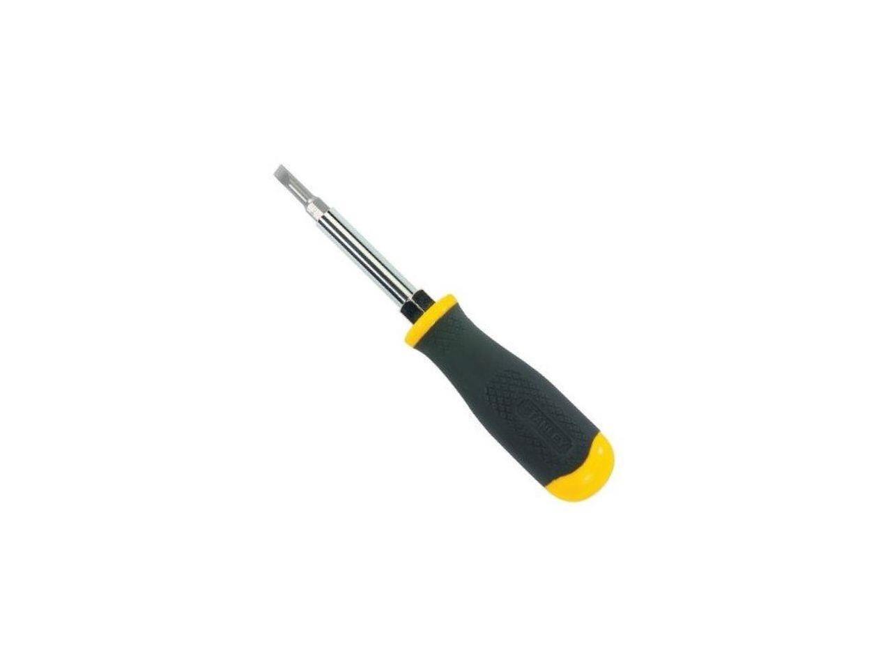 Stanley Hand Tools 6 In 1 Multi Bit Screwdriver 68012M