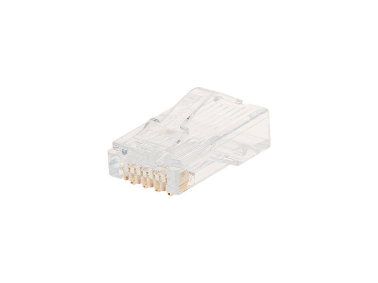 panduit mp588c cat5e rj45 modular plug, 8pos, 1 port - Newegg.com