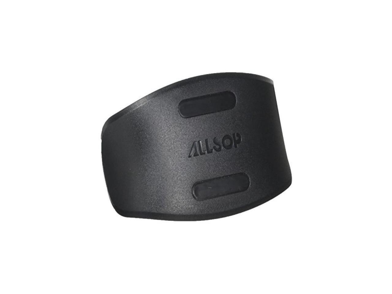Allsop 29538 Wrist Assist Memory Foam Ergonomic Wrist Rest, Black