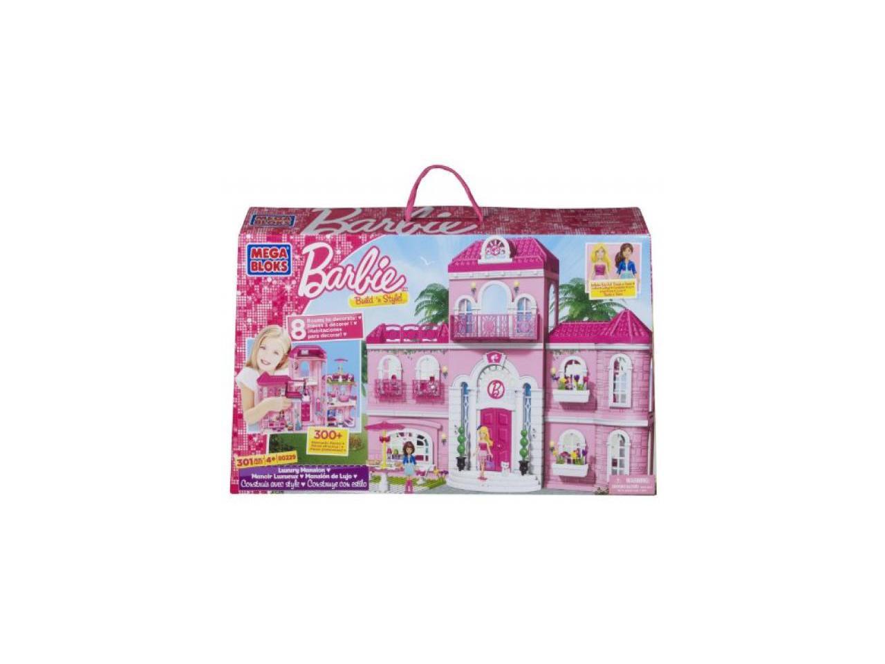 barbie mega bloks luxury mansion