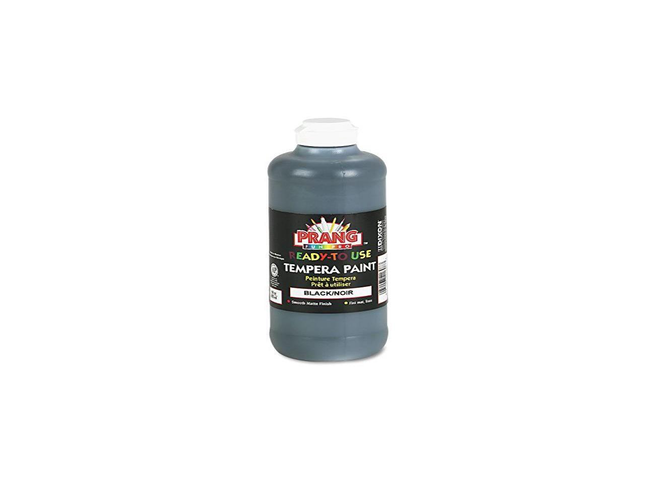 Prang 21608 ReadytoUse Tempera Paint Black 16 oz