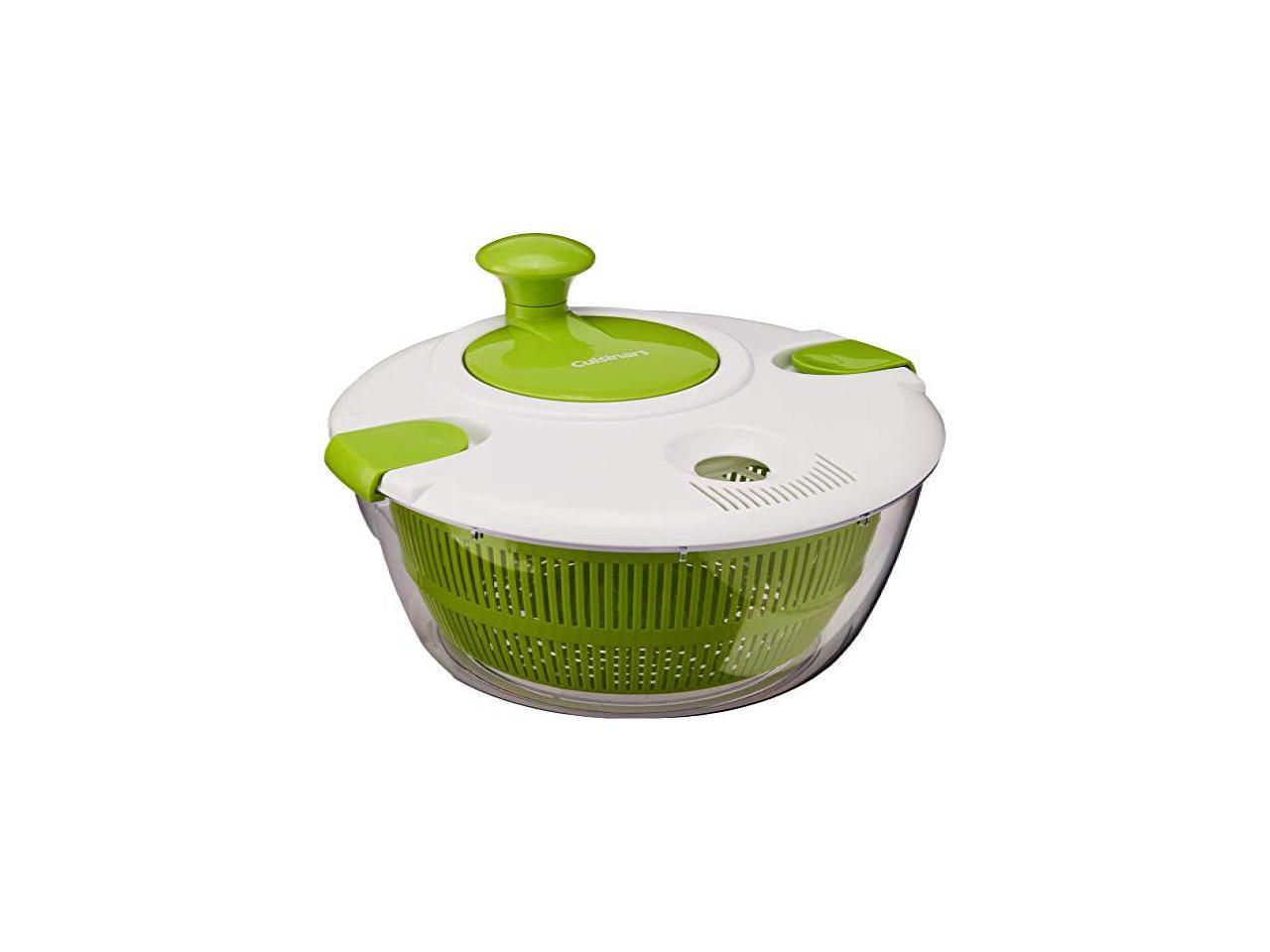 Green and White Cuisinart CTG-00-SAS Salad Spinner 