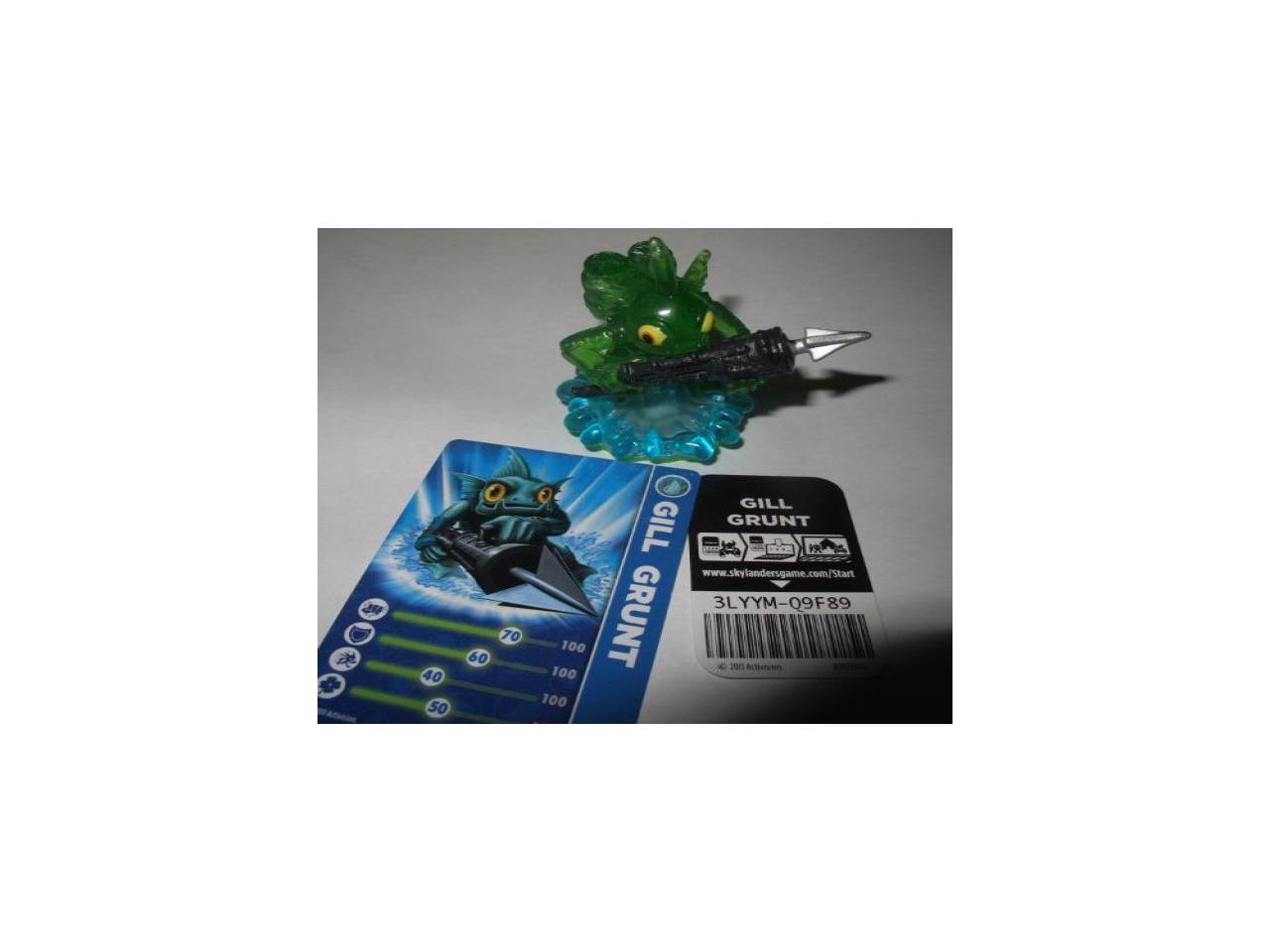 skylanders green gill grunt