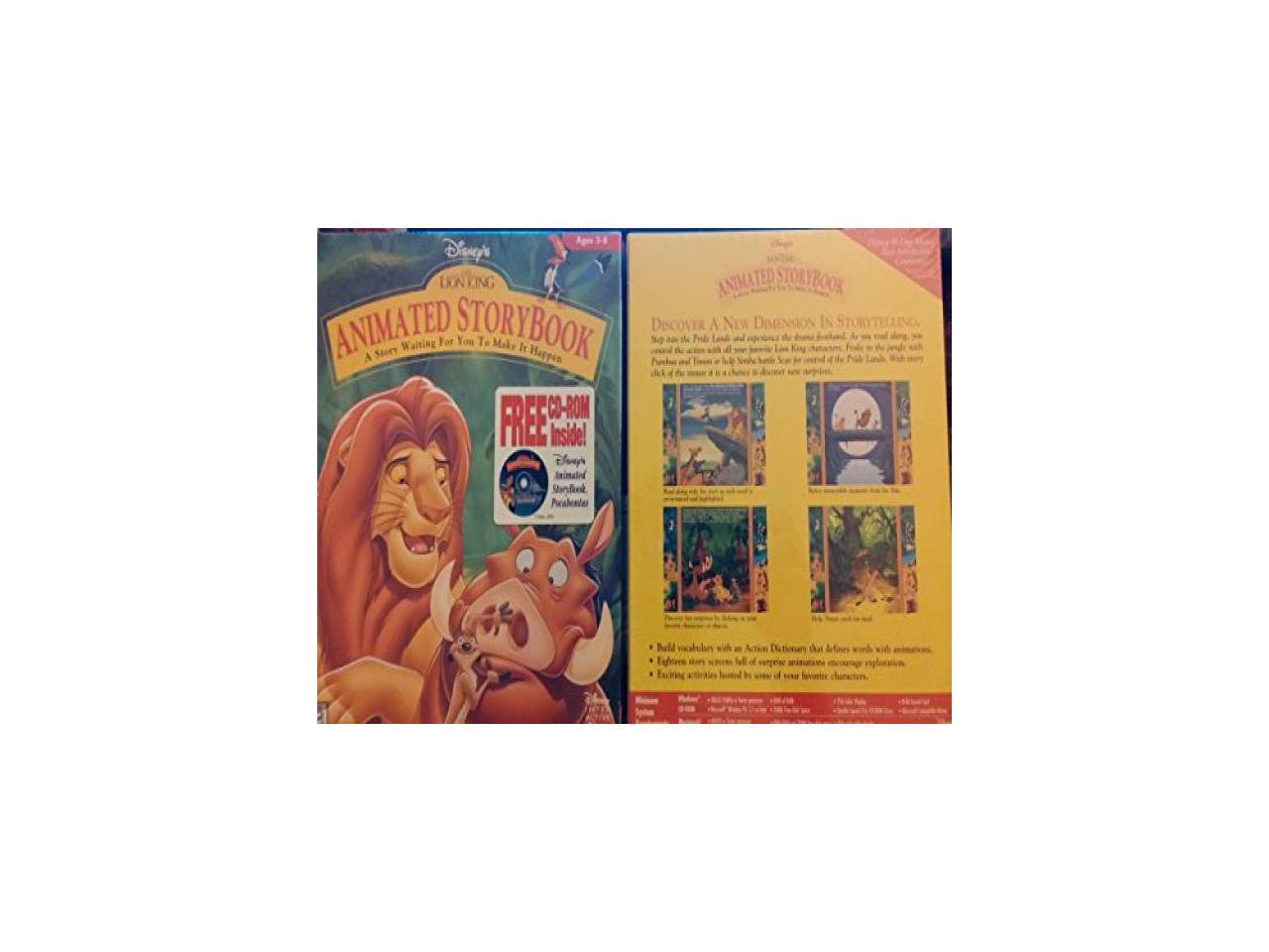 disney traditions lion king storybook