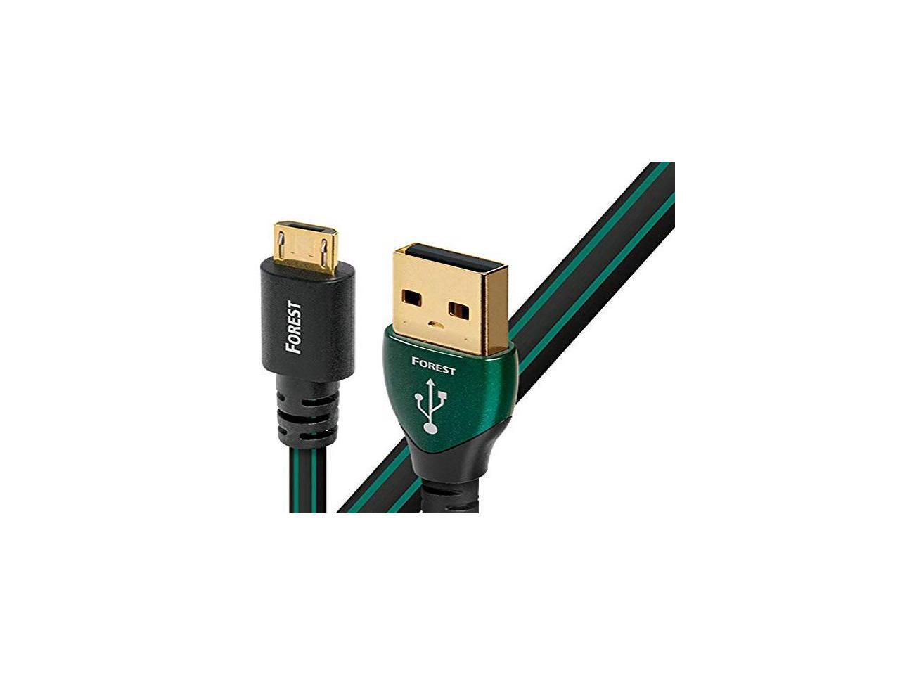 AudioQuest Forest USB Cable USB to Micro USB (0.75 Meter)