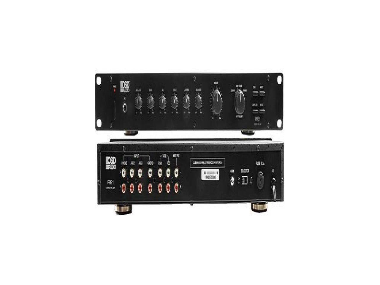 pre1 audio component home stereo / home recording pre amplifier rack