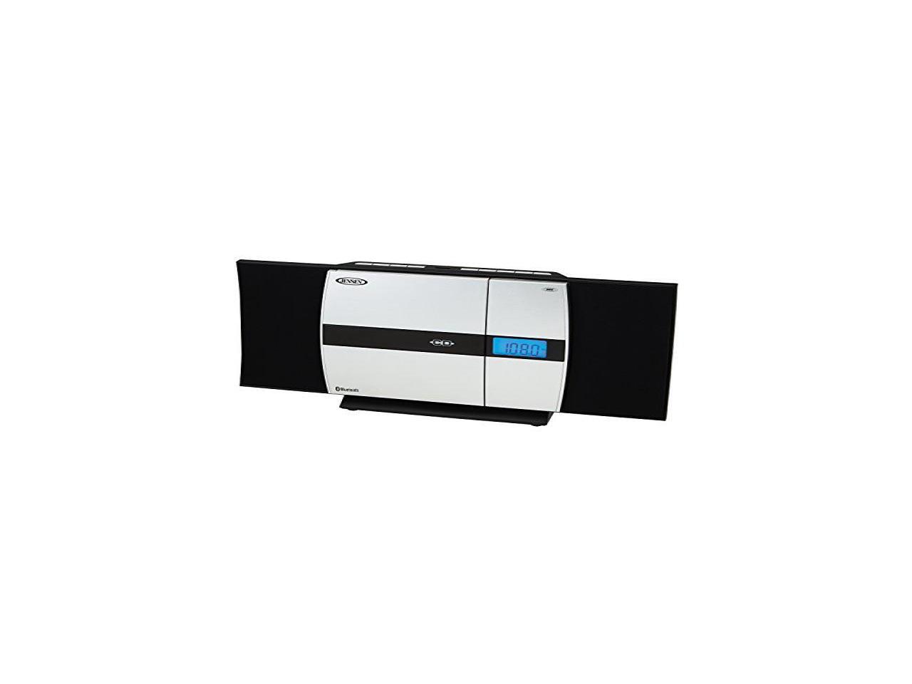 JENSEN JBS225 WALL MOUNTABLE BLUETOOTH CD MUSIC SYSTEM WITH DIGITAL FM