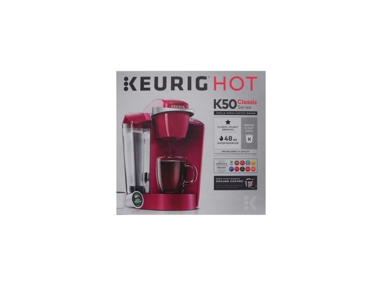 keurig 119364 red k50 coffee maker 