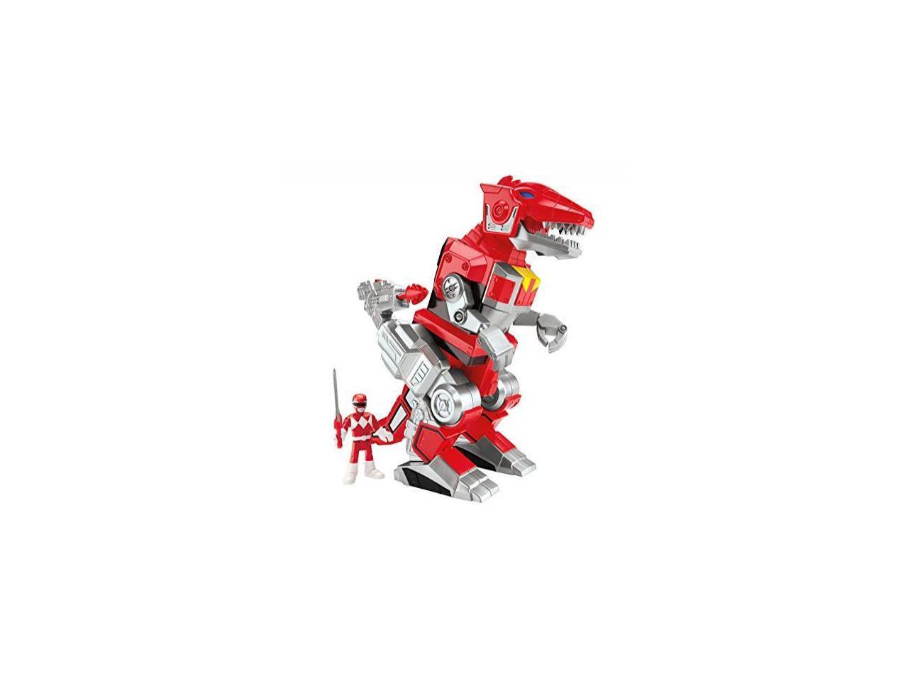 imaginext red ranger t rex zord