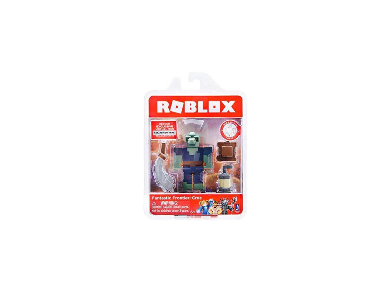 Roblox Fantastic Frontier Croc Single Figure Core Pack With Exclusive Virtual Item Code Newegg Com - roblox fantastic frontier health