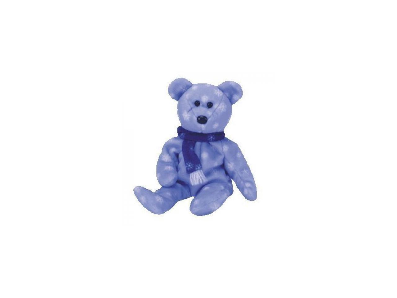 holiday bear beanie baby