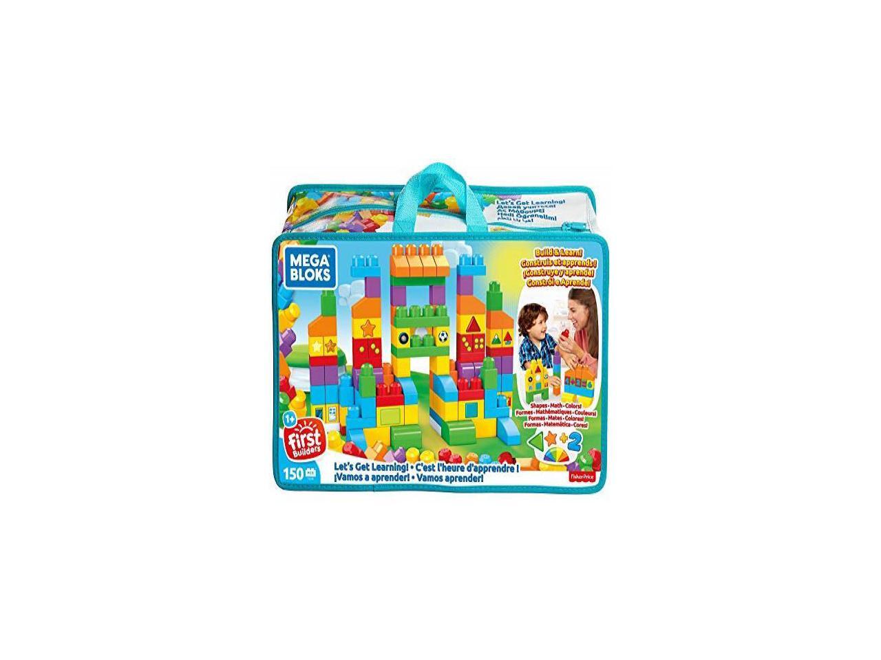 mega bloks let's get learning building set