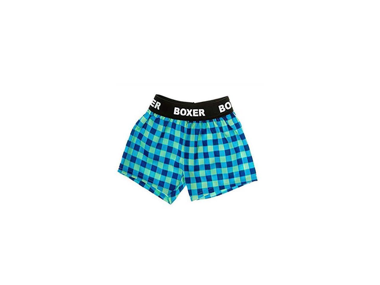 flannel boxer shorts teddy bear clothes fit 14