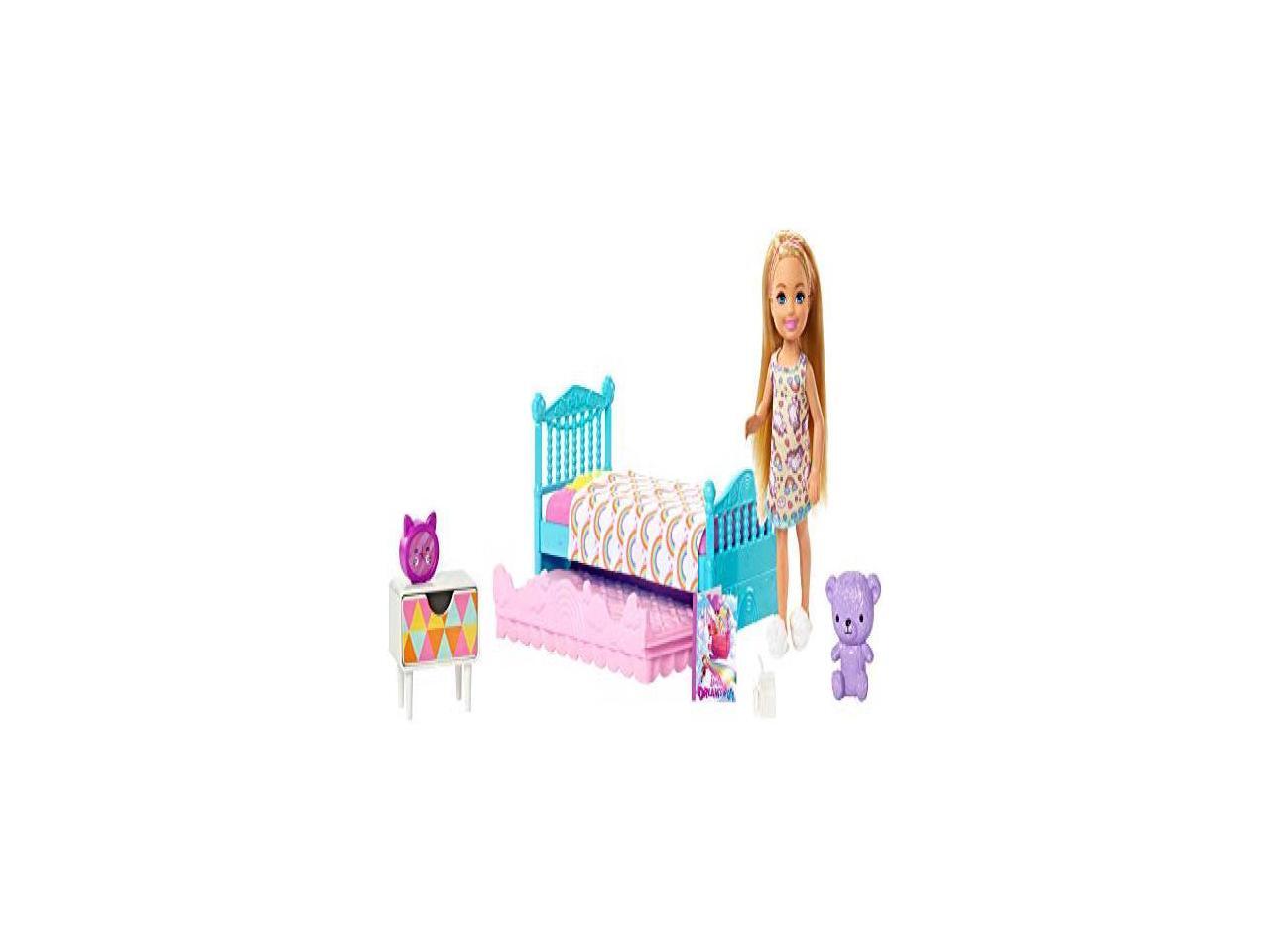barbie club chelsea bedtime playset