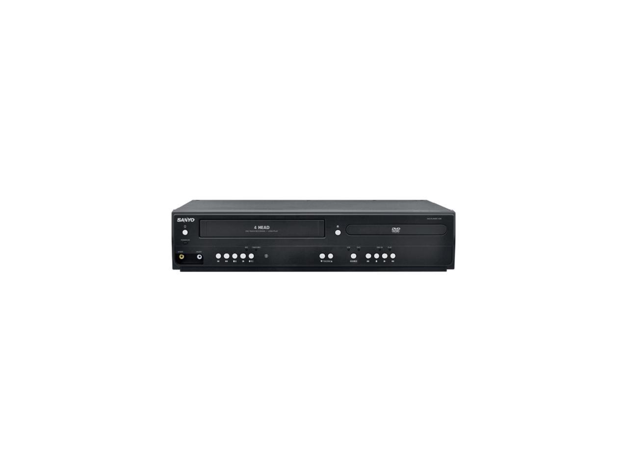 Sanyo Fwdv225f Dvd Vcr With Combo Line In Recording Newegg Ca