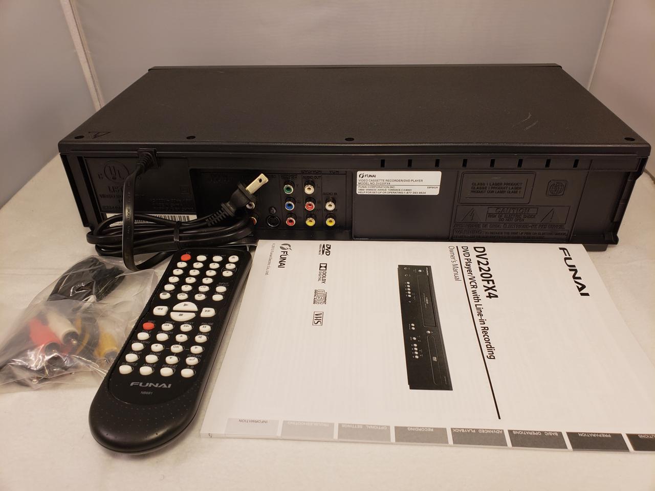 Refurbished Funai DV220FX4 DVD/VCR Combo Player