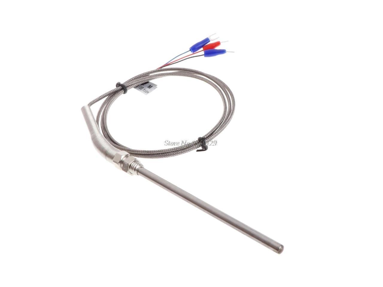 Details about   PT100 Probe Thermocouple Temperature Sensor Cable with 10M Wire