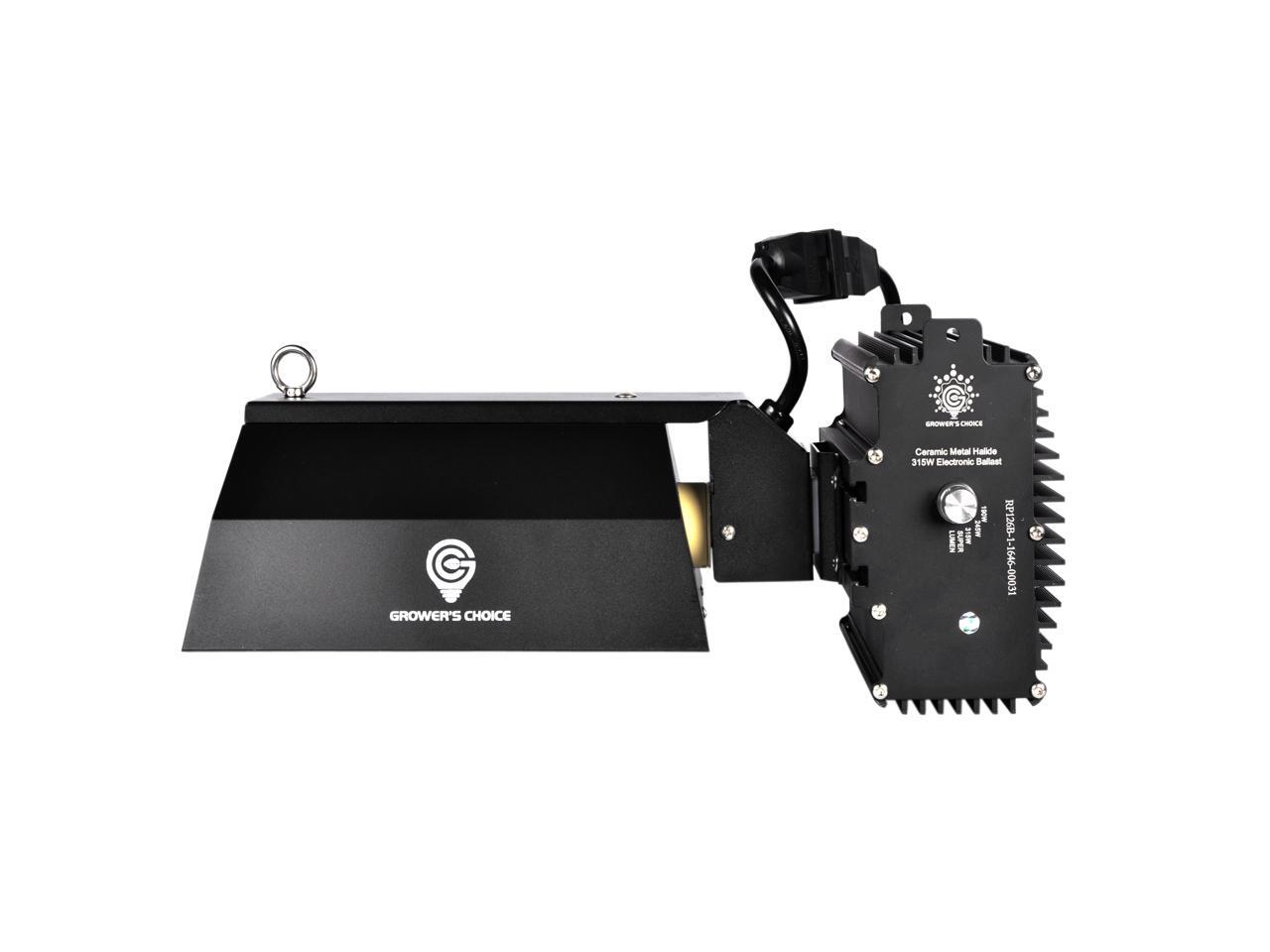 Grower S Choice Horticultural Lighting Gc 315 315w Cmh Ceramic Metal Halide Lec Fixture With 3k Lamp Newegg Com