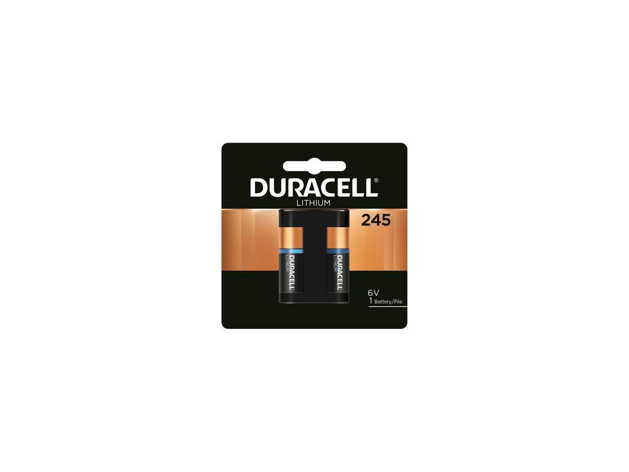 DURACELL DL245 Battery,Size 245,Lithium,6V