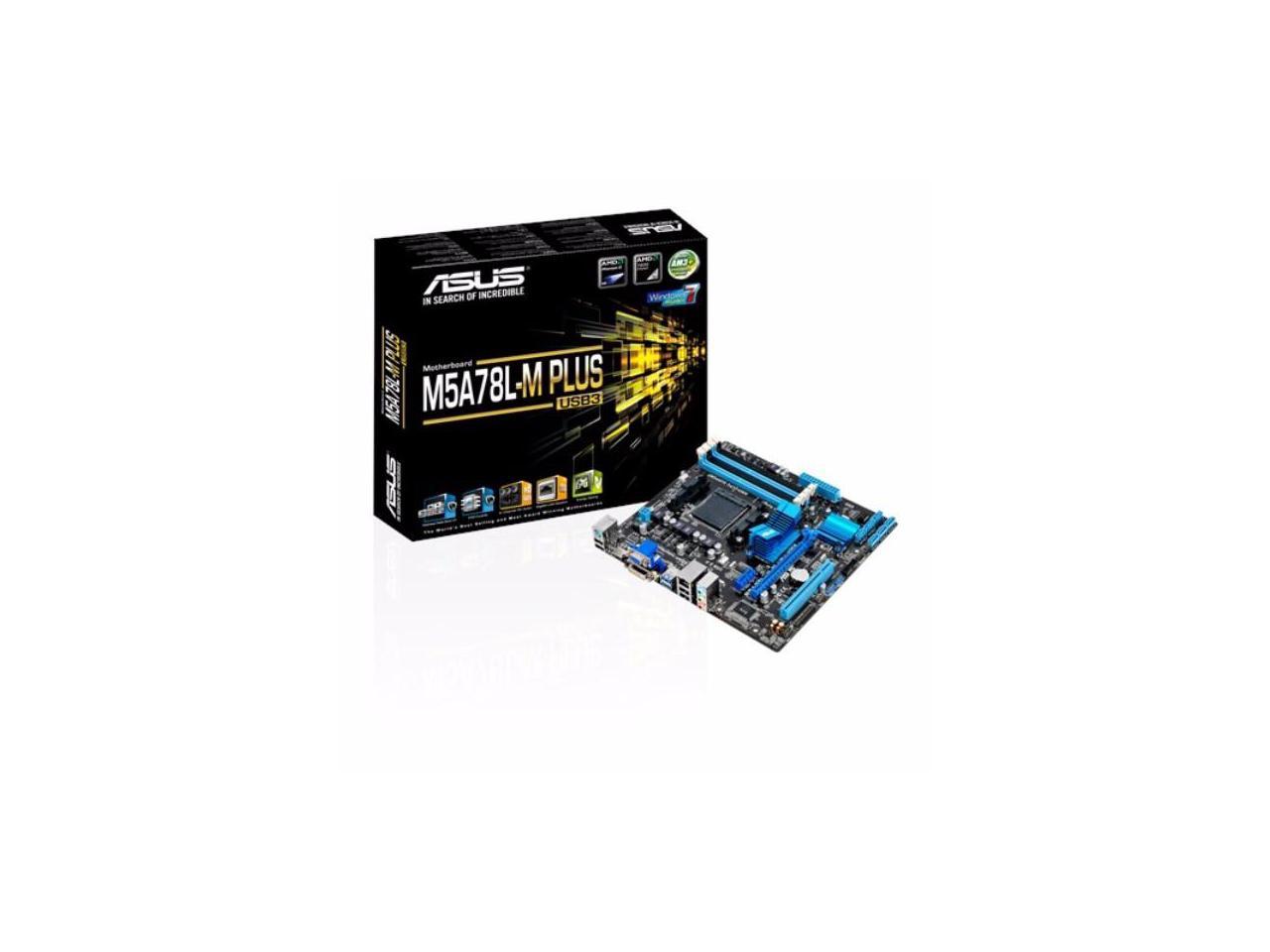 ASUS M5A78LM PLUS/USB3 Micro ATX AMD Motherboard Newegg.ca