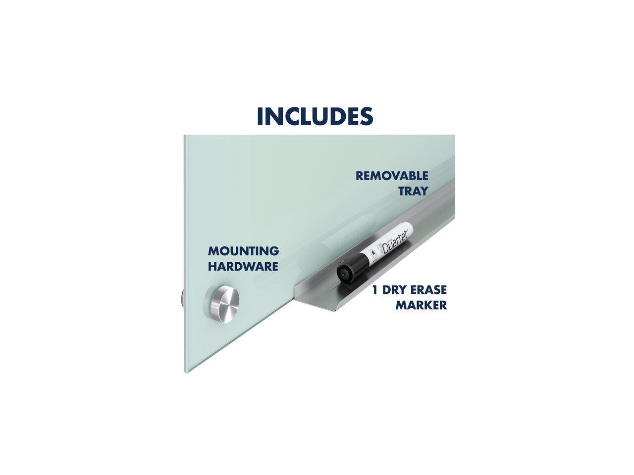 Quartet Infinity DryErase Whiteboard 96" (8 ft) Width x 48" (4 ft