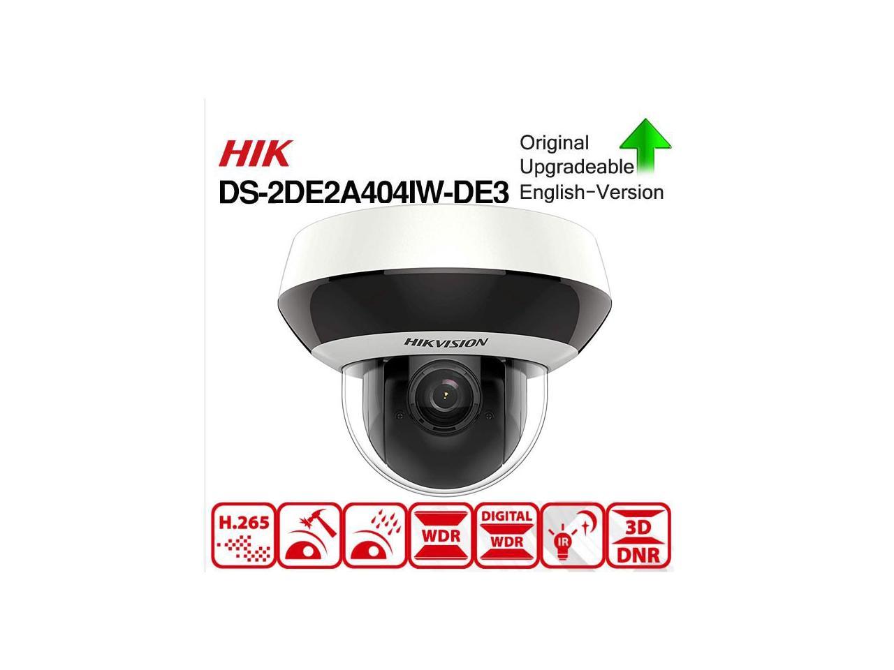 Migration Typically fight Hikvision 4MP PTZ POE IP Camera DS-2DE2A404IW-DE3, Pan/Tilt/2.8mm~12mm 4X  Optical Zoom, 4MP (2560x1440),Night Vision 20m,SD Card  Recording,Outdoor/Home Audio Input Output,IP66 and IK10, H.265+, 1-Pcs -  Newegg.com