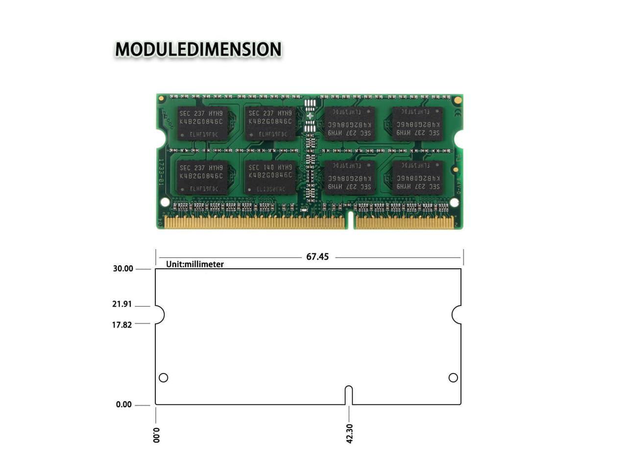 8GB-DDR3-PC3-12800-SODIMM-Kingston-ACR16D3LS1KNG-8G-Equivalent-Memory-RAM