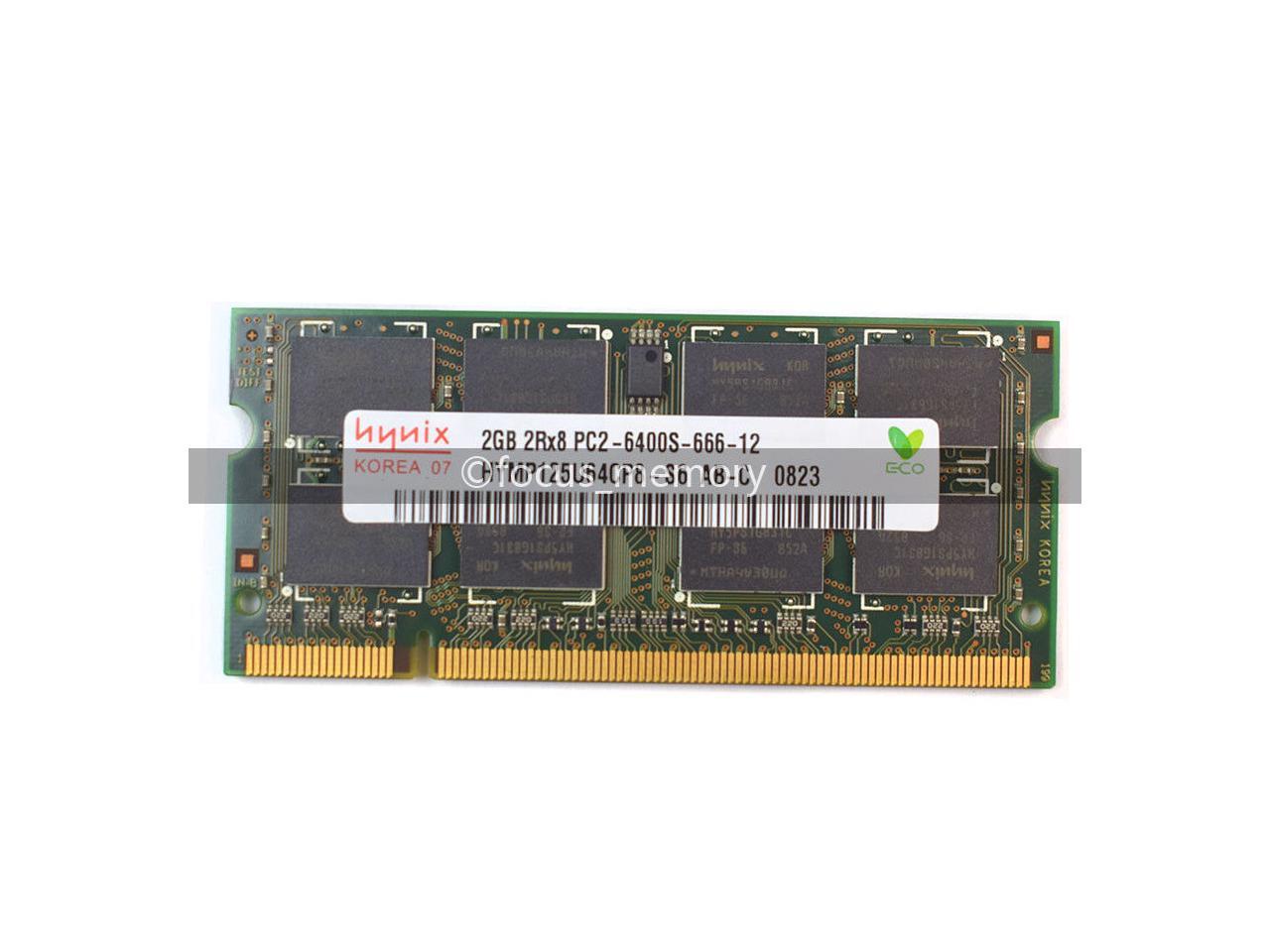 Hynix 2gb Ddr2 Pc2 6400 800mhz Sodimm Laptop Memory Lot Newegg Com