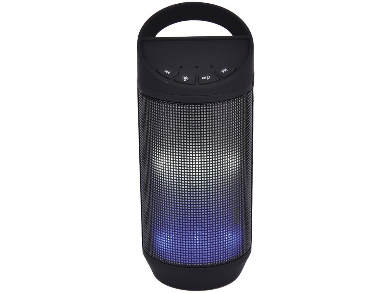 sylvania bluetooth neon light up speaker