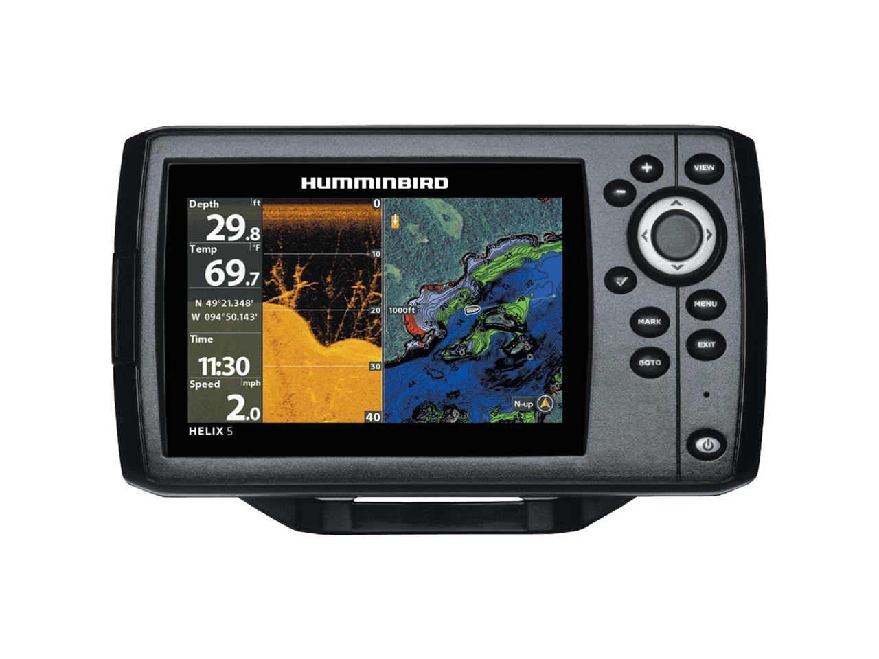 Helix 5 Chirp Sonar G2 Fishfinders Internal Power GPS Interface Operating System 