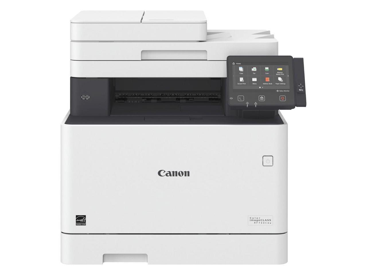 how to setup canon imageclass mf733cdw fax