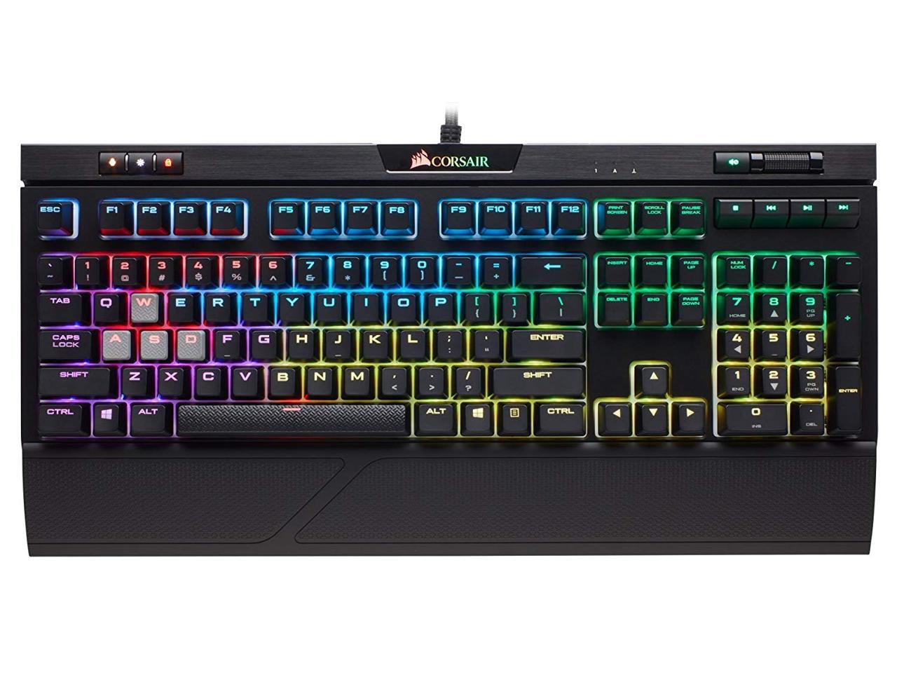 wired Mechanical Gaming Keyboard, CORSAIR RGB MK.2 Mechanical Gaming