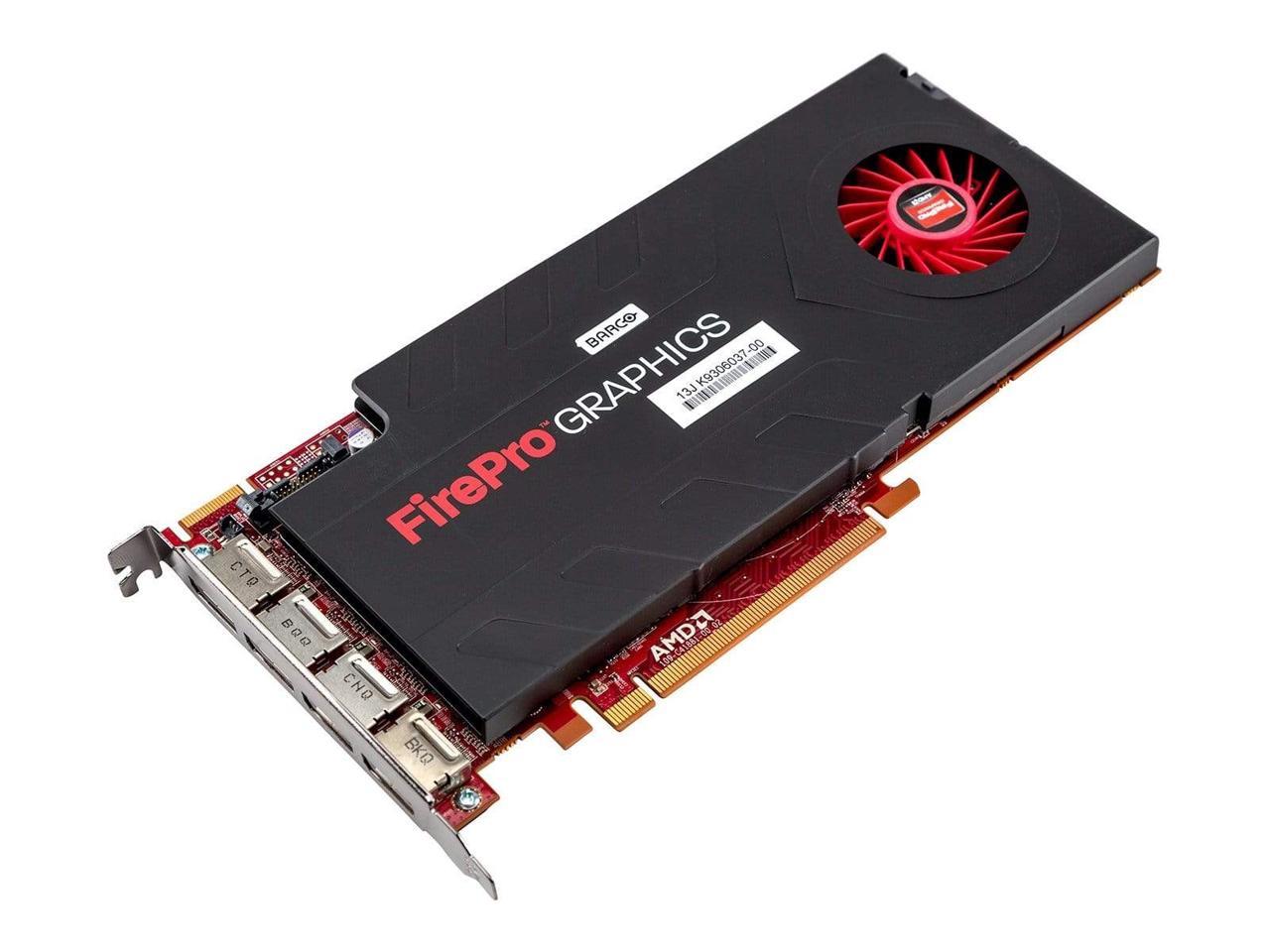 Barco FirePro Graphic Card - 4 GB GDDR5 - PCI Express 3.0 x16 - Single ...