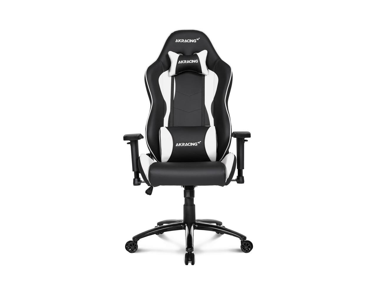 akracing nitro gaming chair black and white