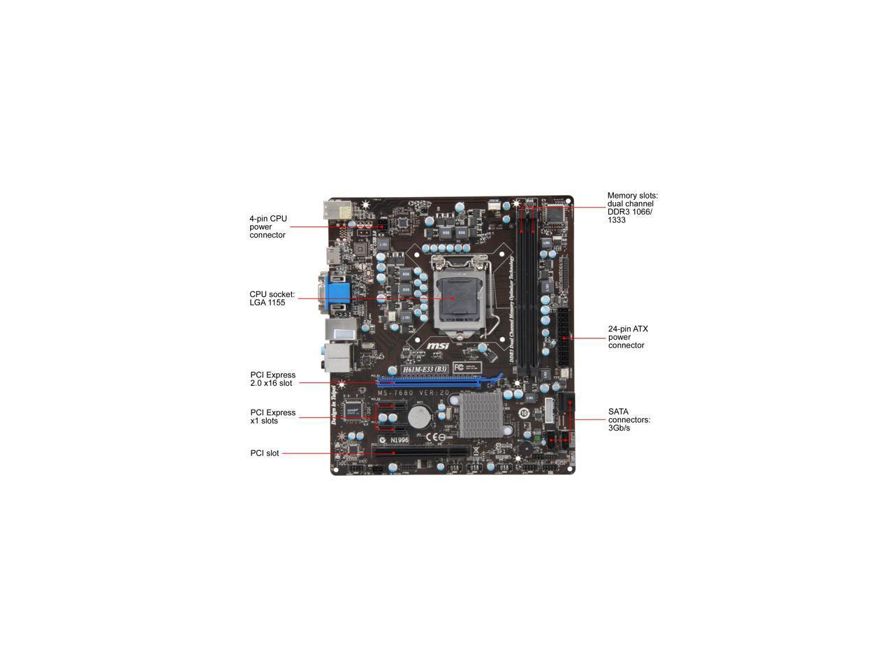 Msi h61m e33 b3 обновление биос