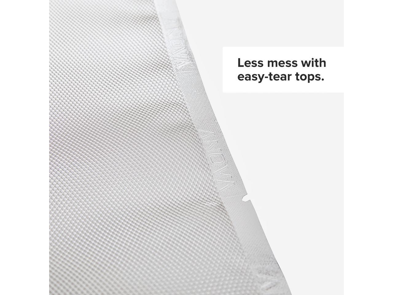 Anova Culinary PreCut Sous Vide Vacuum Sealer bags, One size, Clear