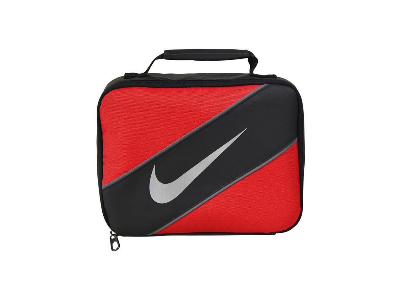 red nike lunch box